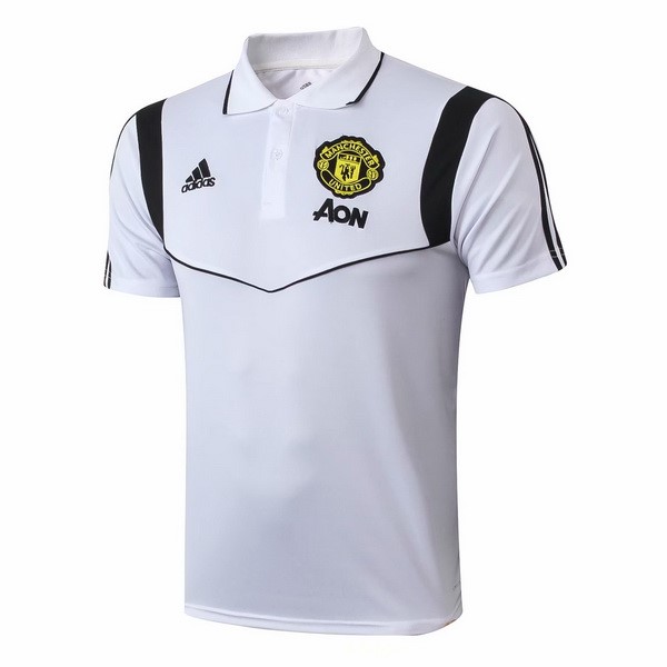 Polo Manchester United 2019-2020 Blanco Negro